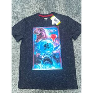Universal Studios Extraordinary Movie Icons T Shirt Men's M ET Jaws Jurassic
